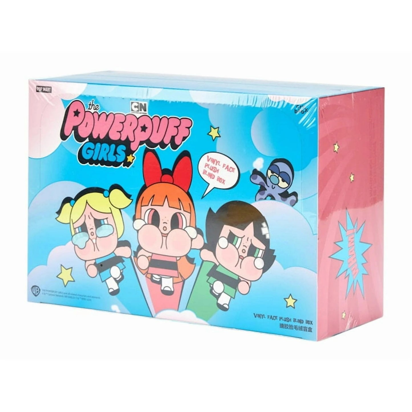 Pop Mart CryBaby x Powerpuff Girls Series Vinyl Face Plush Sealed Case (6 Blind Boxes), from StockX